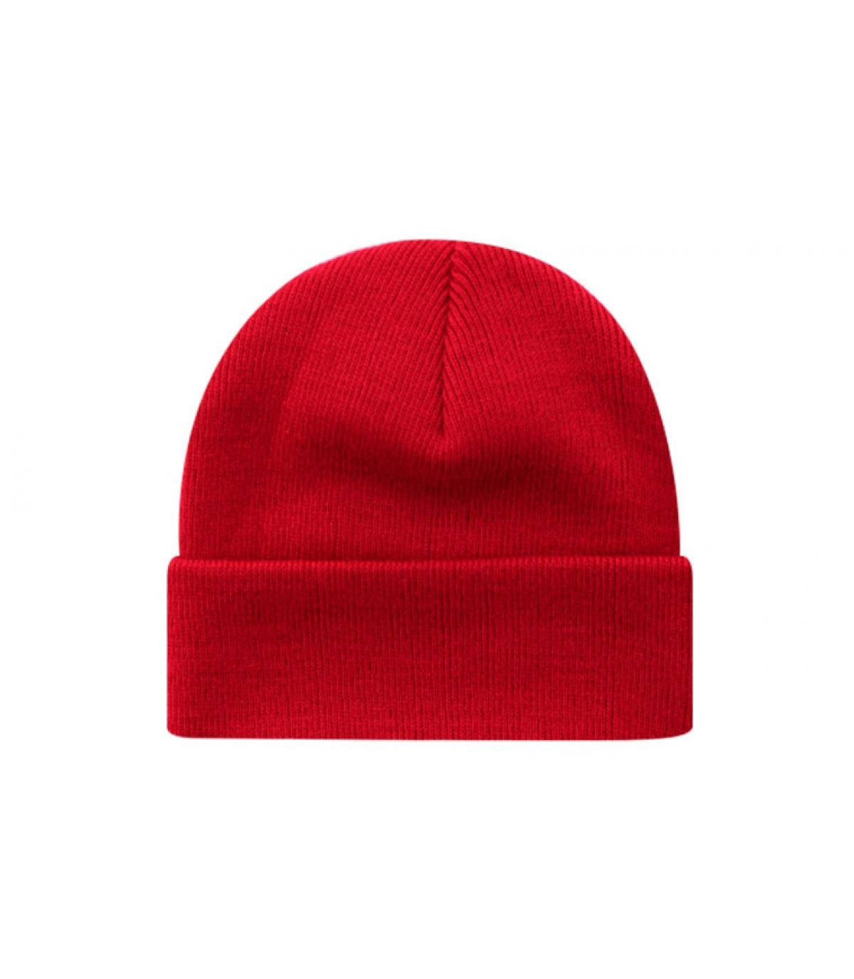  Beanie Blank Kids red